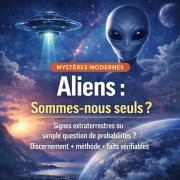 Aliens : Sommes-nous seuls ? Faits, hypothèses et méthode de discernement
