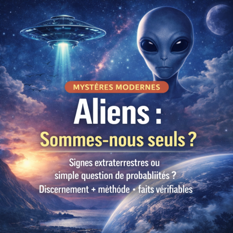 Aliens : Sommes-nous seuls ? Faits, hypothèses et méthode de discernement