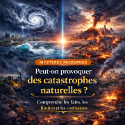 Peut-on provoquer des catastrophes naturelles ? Analyse factuelle et esprit critique