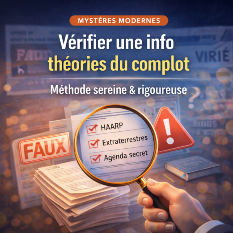 Vérifier une info théories du complot : 5 étapes clés