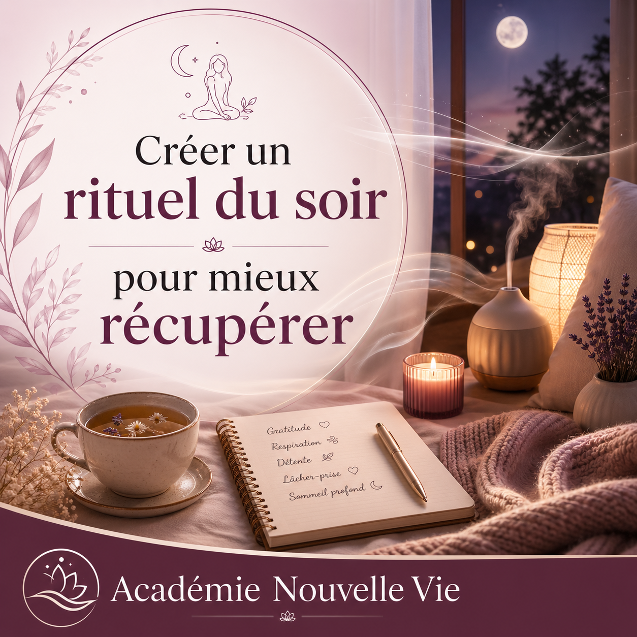 Créer un rituel du soir pour mieux récupérer rituel du soir pour mieux récupérer respiration sommeil et détente