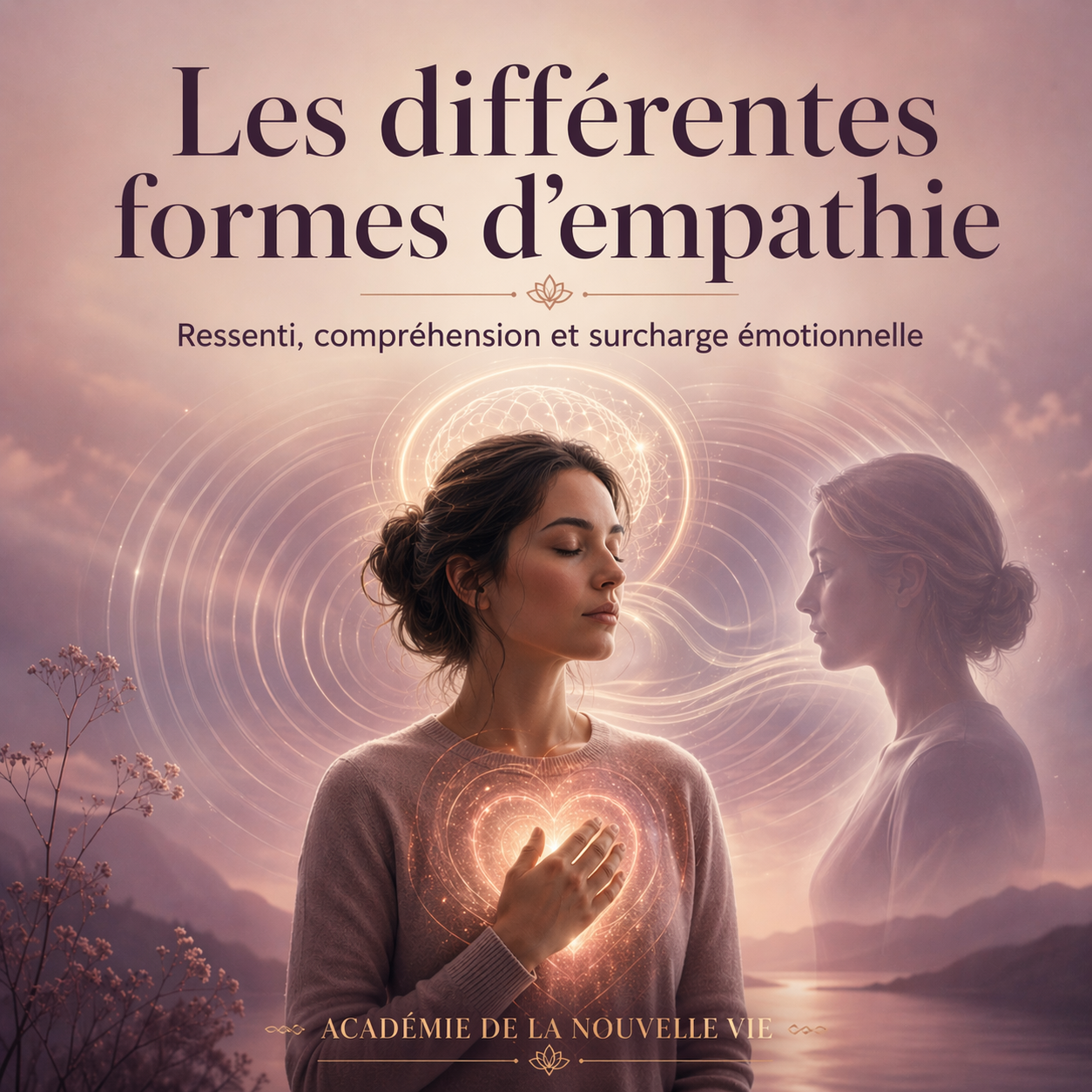 Les différentes formes d’empathie : comment distinguer ressenti, compréhension et surcharge émotionnelle les différentes formes d’empathie illustration Académie Nouvelle Vie
