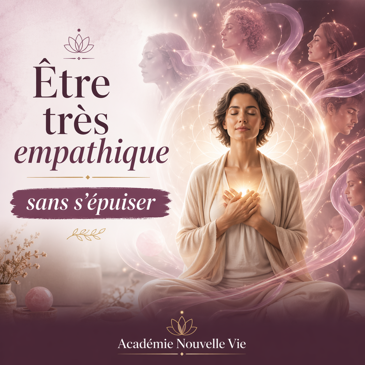Être très empathique sans s’épuiser : comment protéger sa sensibilité sans devenir froid être très empathique sans s’épuiser illustration Académie Nouvelle Vie
