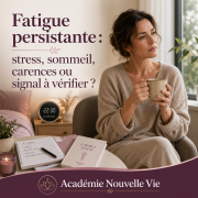 Fatigue persistante : stress, sommeil, carences ou signal à vérifier ?