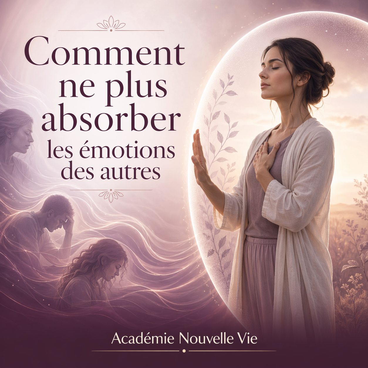 Comment ne plus absorber les émotions des autres comment ne plus absorber les émotions des autres illustration Académie Nouvelle Vie